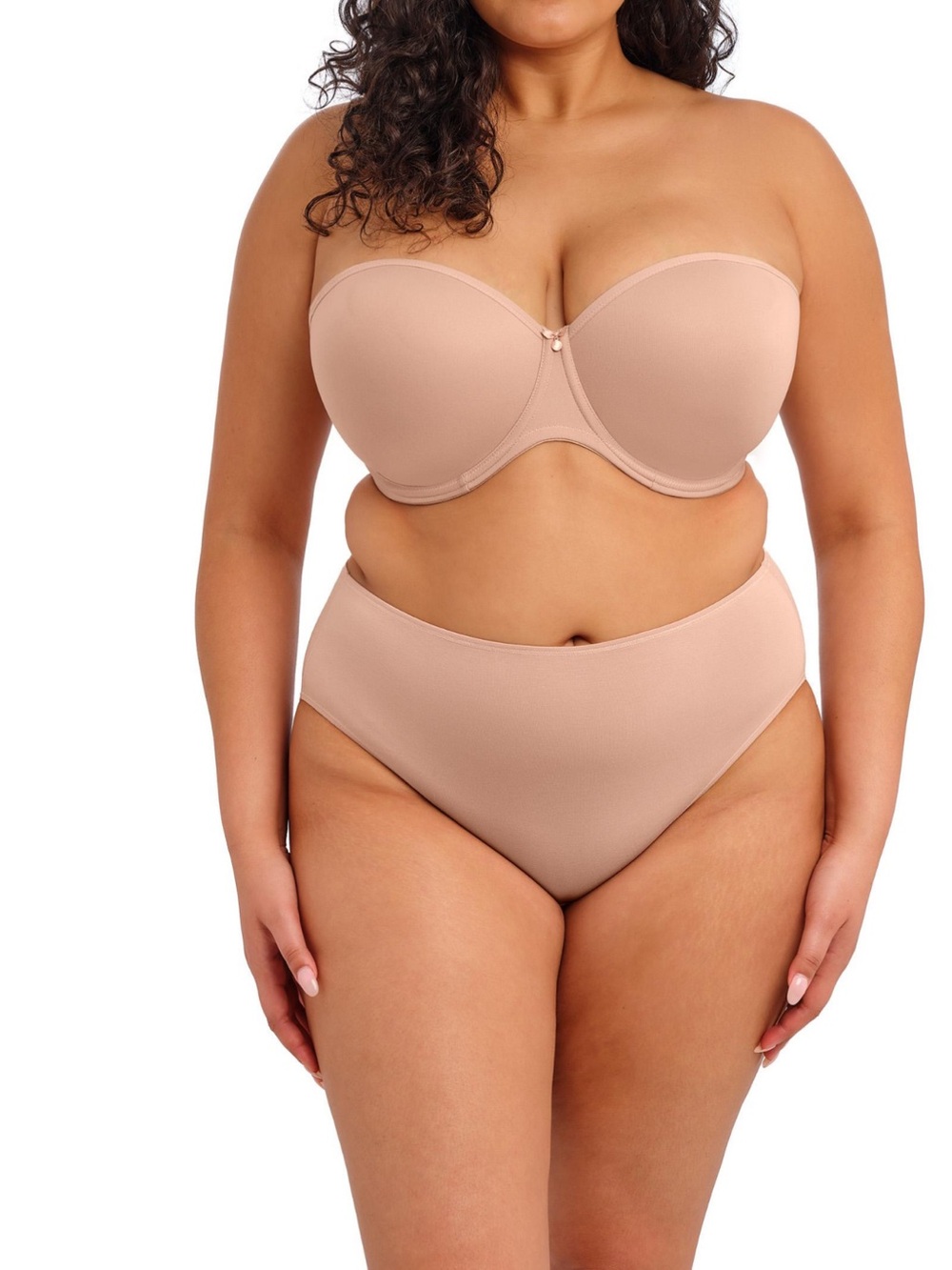 Elomi Woman 42DD Smooth El4300 Moulded Strapless Bra
